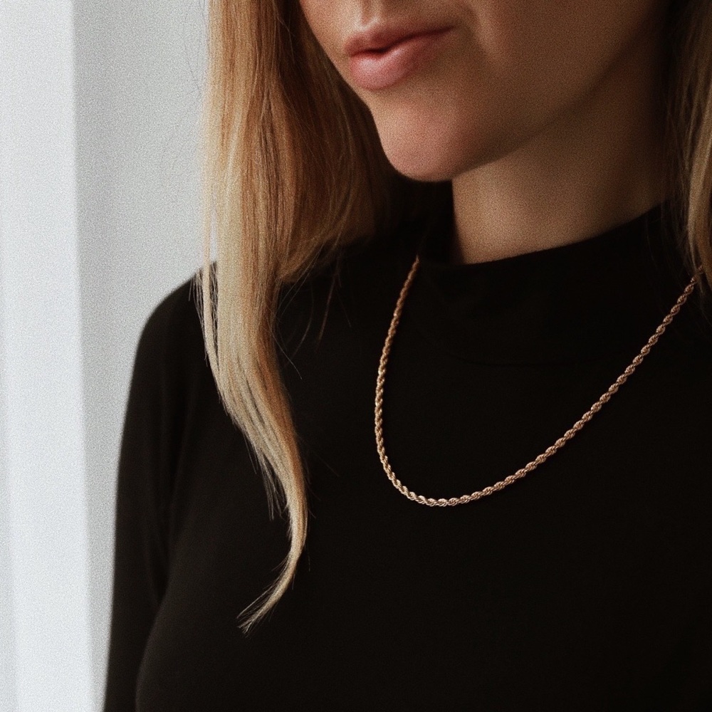 Hamptons Rope Chain | 18k Gold Filled - Picture 2 of 7